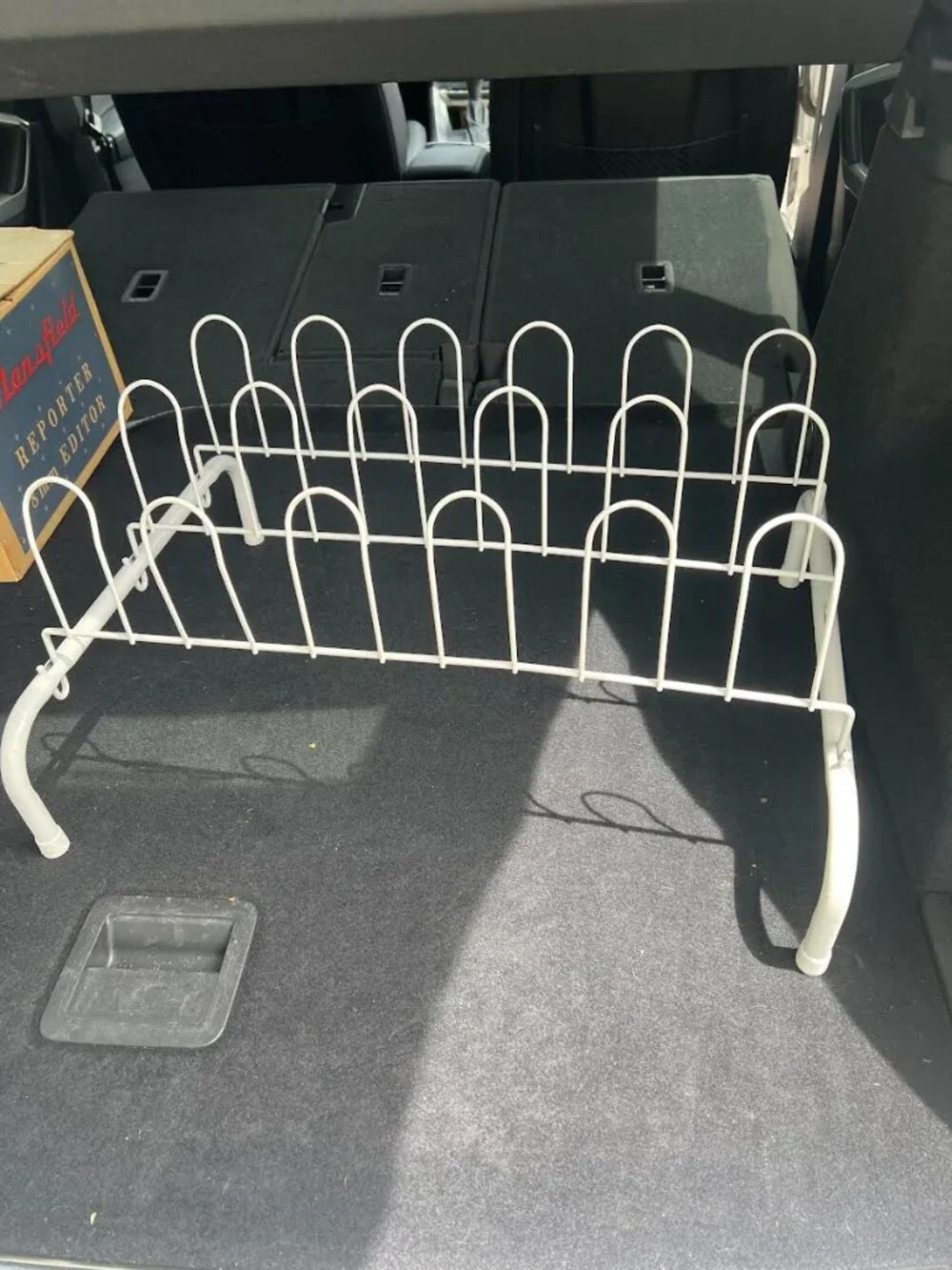 White Shoe Rack
